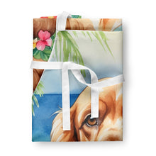 Load image into Gallery viewer, Cocker Spaniel Luau Apron – Artist-Designed Kitchen, BBQ &amp; Craft Apron