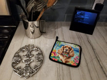 Load image into Gallery viewer, Cocker Spaniel Luau Pot Holders - Set of 2 Decorative Kitchen Helpers | Made in the USA