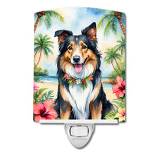 Load image into Gallery viewer, Collie Luau Ceramic Night Light