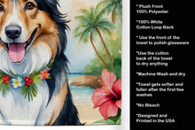 Load image into Gallery viewer, Collie Luau Kitchen Towel
