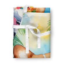 Load image into Gallery viewer, Corgi Luau Apron – Artist-Designed Kitchen, BBQ &amp; Craft Apron