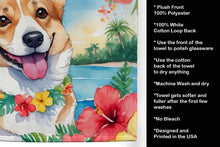 Load image into Gallery viewer, Corgi Luau Kitchen Towel