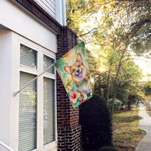 Load image into Gallery viewer, Corgi Luau House Flag