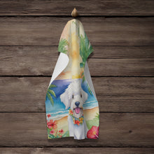 Load image into Gallery viewer, Coton de Tulear Luau Kitchen Towel
