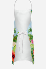 Load image into Gallery viewer, Curly-Coated Retriever Luau Apron – Artist-Designed Kitchen, BBQ &amp; Craft Apron