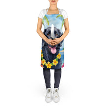 Load image into Gallery viewer, Curly-Coated Retriever Luau Apron – Artist-Designed Kitchen, BBQ &amp; Craft Apron