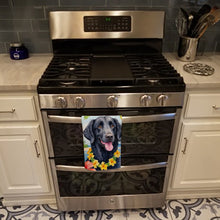 Load image into Gallery viewer, Curly-Coated Retriever Luau Kitchen Towel