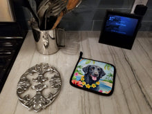 Load image into Gallery viewer, Curly-Coated Retriever Luau Pot Holders - Set of 2 Decorative Kitchen Helpers | Made in the USA