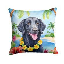 Load image into Gallery viewer, Curly-Coated Retriever Luau Throw Pillow - 14x14 Decorative Pillow – Art for Your Home &amp; Patio
