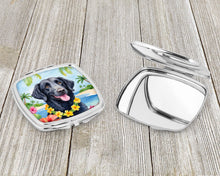 Load image into Gallery viewer, Curly-Coated Retriever Luau Compact Mirror – Stylish Purse Mirror with Artistic Covers