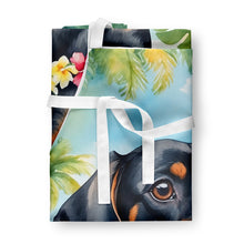 Load image into Gallery viewer, Dachshund Luau Apron – Artist-Designed Kitchen, BBQ &amp; Craft Apron