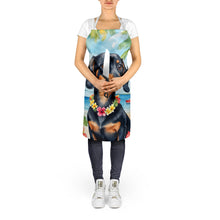 Load image into Gallery viewer, Dachshund Luau Apron – Artist-Designed Kitchen, BBQ &amp; Craft Apron