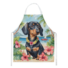 Load image into Gallery viewer, Dachshund Luau Apron – Artist-Designed Kitchen, BBQ &amp; Craft Apron