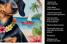 Load image into Gallery viewer, Dachshund Luau Kitchen Towel