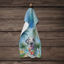 Load image into Gallery viewer, Dalmatian Luau Kitchen Towel