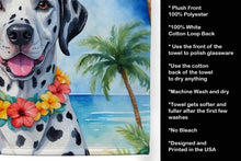 Load image into Gallery viewer, Dalmatian Luau Kitchen Towel