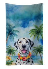 Load image into Gallery viewer, Dalmatian Luau Kitchen Towel