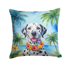 Load image into Gallery viewer, Dalmatian Luau Throw Pillow