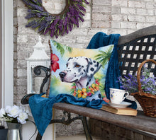 Load image into Gallery viewer, Dalmatian Luau Throw Pillow