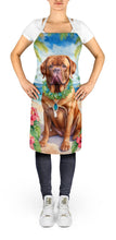 Load image into Gallery viewer, Dogue de Bordeaux Luau Apron – Artist-Designed Kitchen, BBQ &amp; Craft Apron