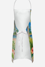 Load image into Gallery viewer, Dogue de Bordeaux Luau Apron – Artist-Designed Kitchen, BBQ &amp; Craft Apron