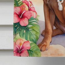 Load image into Gallery viewer, Dogue de Bordeaux Luau House Flag