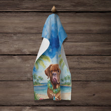 Load image into Gallery viewer, Dogue de Bordeaux Luau Kitchen Towel