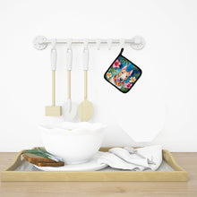 Load image into Gallery viewer, English Bull Terrier Luau Pot Holders - Set of 2 Decorative Kitchen Helpers | Made in the USA