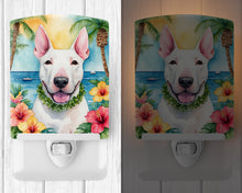 Load image into Gallery viewer, English Bull Terrier Luau Ceramic Night Light