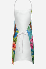Load image into Gallery viewer, English Bulldog Luau Apron – Artist-Designed Kitchen, BBQ &amp; Craft Apron