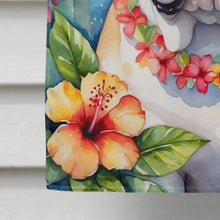 Load image into Gallery viewer, English Bulldog Luau House Flag