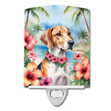 Load image into Gallery viewer, English Foxhound Luau Ceramic Night Light