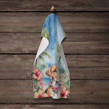 Load image into Gallery viewer, English Foxhound Luau Kitchen Towel