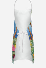 Load image into Gallery viewer, English Setter Luau Apron – Artist-Designed Kitchen, BBQ &amp; Craft Apron