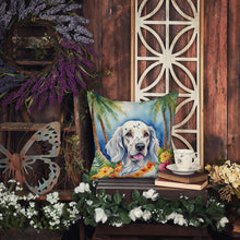 Load image into Gallery viewer, English Setter Luau Throw Pillow