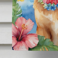 Load image into Gallery viewer, Finnish Spitz Luau House Flag