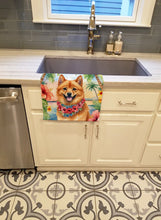 Load image into Gallery viewer, Finnish Spitz Luau Kitchen Towel