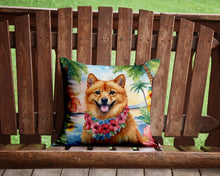 Load image into Gallery viewer, Finnish Spitz Luau Throw Pillow - 14x14 Decorative Pillow – Art for Your Home &amp; Patio