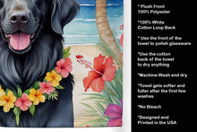 Load image into Gallery viewer, Flat-Coated Retriever Luau Kitchen Towel
