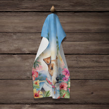Load image into Gallery viewer, Fox Terrier Luau Kitchen Towel