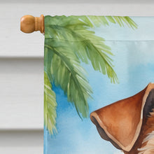 Load image into Gallery viewer, Fox Terrier Luau House Flag