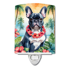 Load image into Gallery viewer, French Bulldog Luau Ceramic Night Light