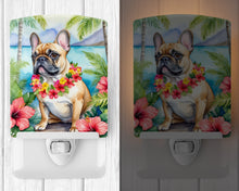 Load image into Gallery viewer, French Bulldog Luau Ceramic Night Light