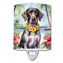 Load image into Gallery viewer, German Shorthaired Pointer Luau Ceramic Night Light