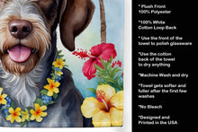 Load image into Gallery viewer, German Wirehaired Pointer Luau Kitchen Towel