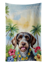 Load image into Gallery viewer, German Wirehaired Pointer Luau Kitchen Towel