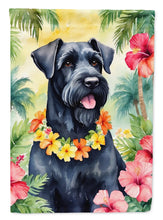 Load image into Gallery viewer, Giant Schnauzer Luau House Flag