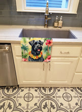 Load image into Gallery viewer, Giant Schnauzer Luau Kitchen Towel