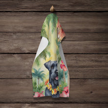Load image into Gallery viewer, Giant Schnauzer Luau Kitchen Towel