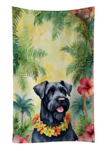 Load image into Gallery viewer, Giant Schnauzer Luau Kitchen Towel